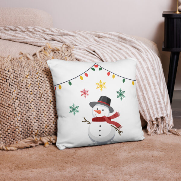 Kissen Schneemann