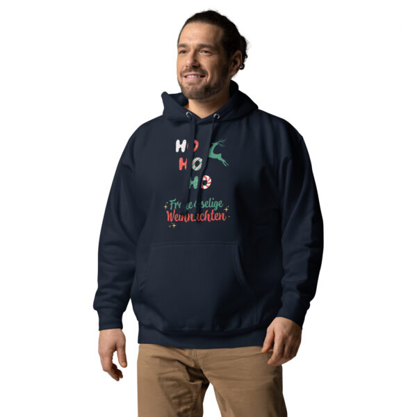 Herren Kapuzenpullover Selige Weihnachten