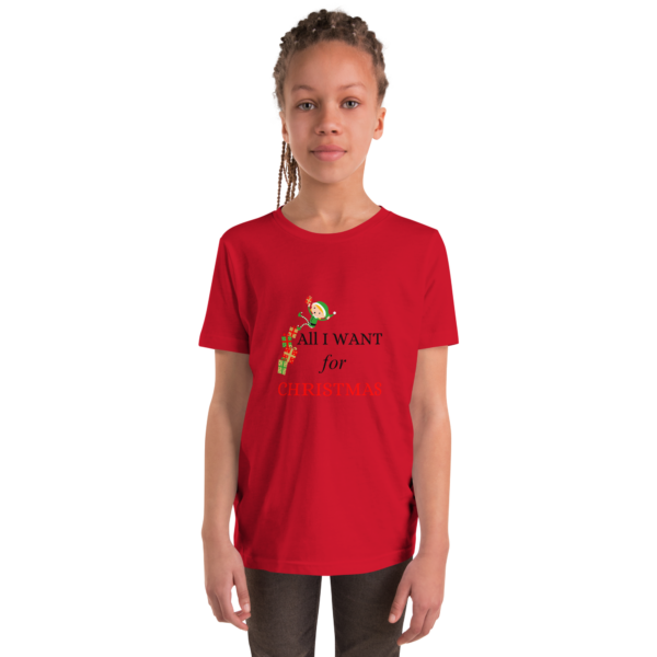 Jugendliche T-Shirt All I Want For Christmas